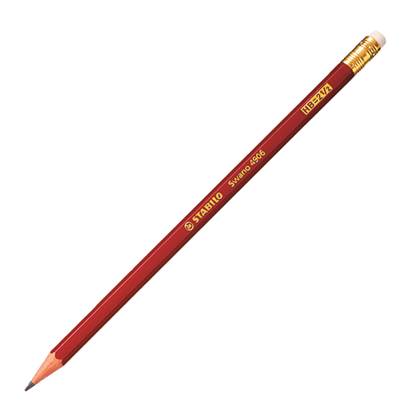 Μολύβι Ξύλινο Με Γόμα STABILO 4906 HB