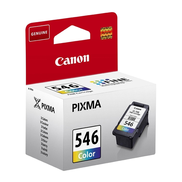 Γνήσιο Μελάνι Εκτυπωτή InkJet Canon CL-546 [8289B001] Πολλαπλό (Color)