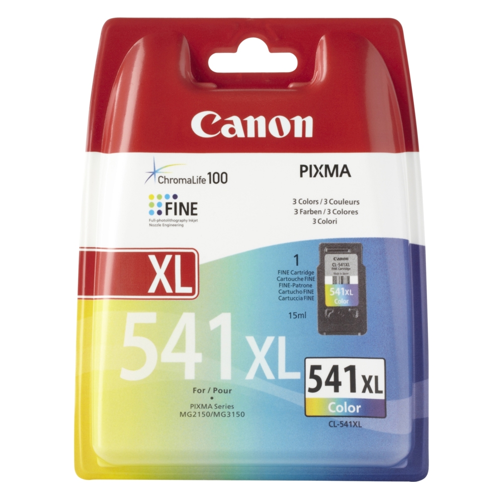 Γνήσιο Μελάνι Εκτυπωτή InkJet Canon CL-541XL (5226B001) Πολλαπλό (Color) 
