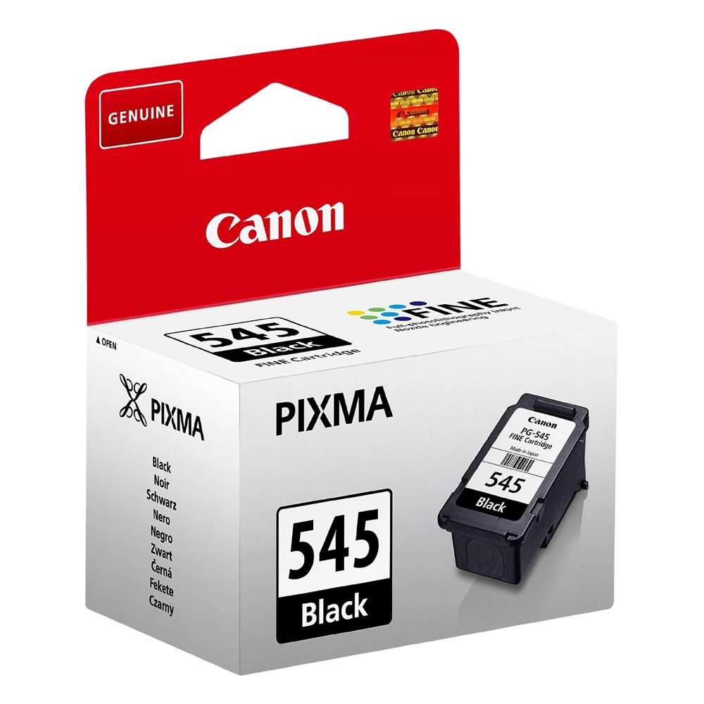 Γνήσιο Μελάνι Εκτυπωτή InkJet Canon PG-545 (8287B001) Black