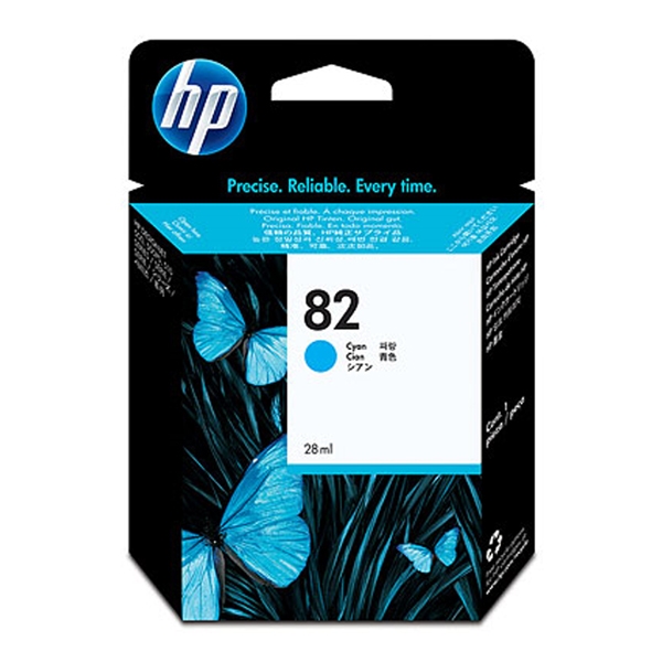 Γνήσιο Μελάνι Εκτυπωτή InkJet HP 82 (C4911A) Cyan