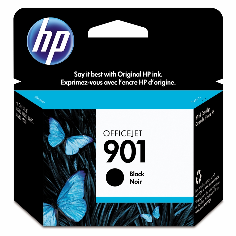 Γνήσιο Μελάνι Εκτυπωτή InkJet HP 901 (CC653AE) Black