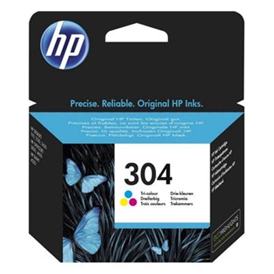 Γνήσιο Μελάνι Εκτυπωτή InkJet HP 304 (N9K05AE) Πολλαπλό (Color)