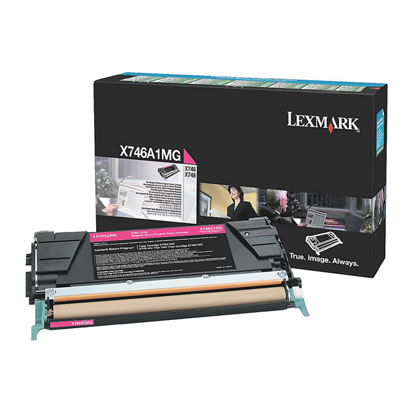 Toner Lexmark X746A1MG Magenta (X746A1MG) (LEXX746A1MG)