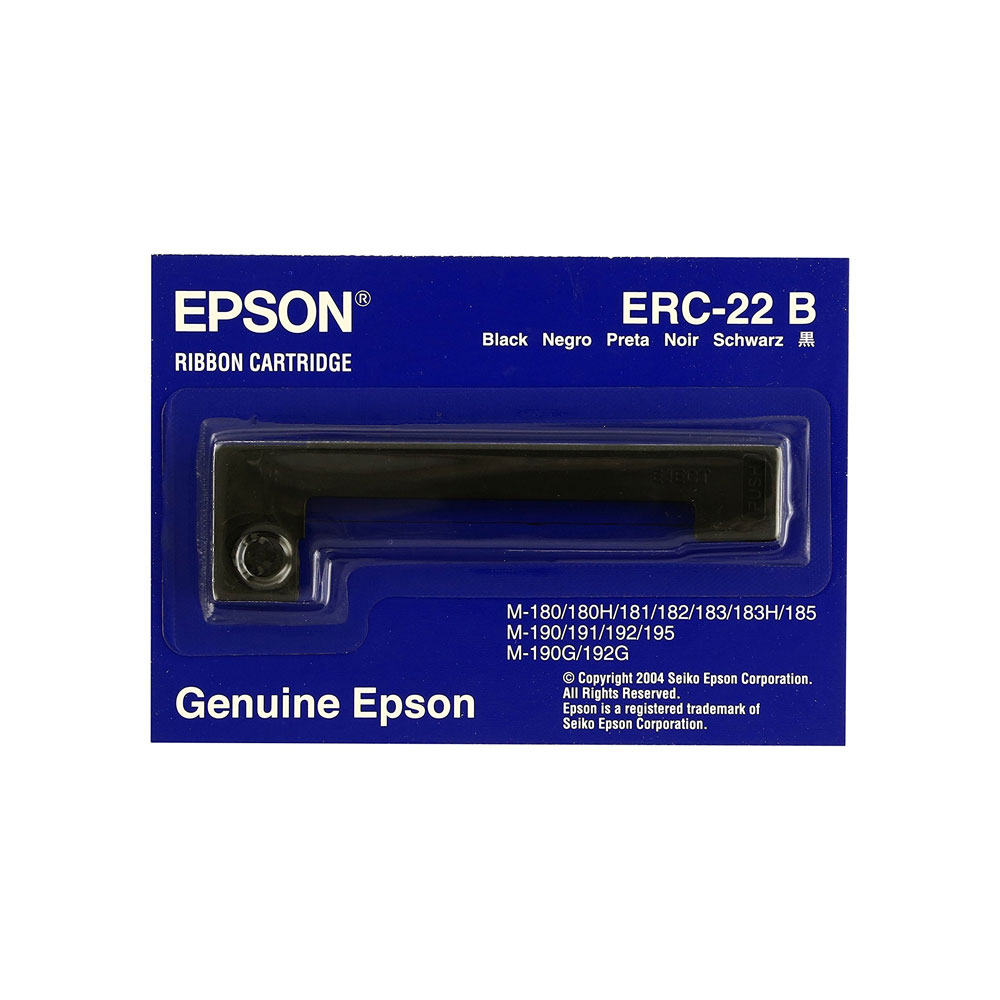 EPSON ERC-22 BLACK (C43S015358/15204) (EPSERC-22B) EPSON ERC-22 BLACK (C43S015358/15204) (EPSERC-22B)