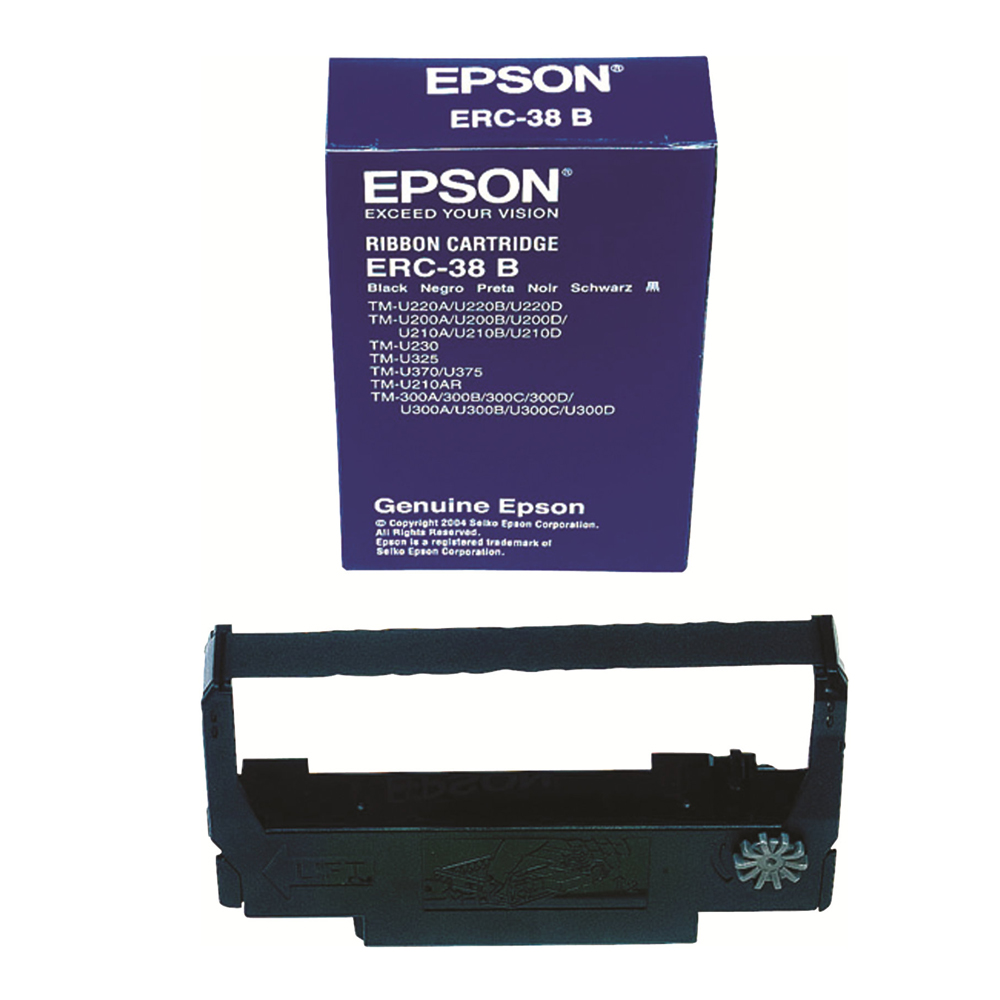 Γνήσια Μελανοταινία Epson ERC-38 Black [C43S015374]