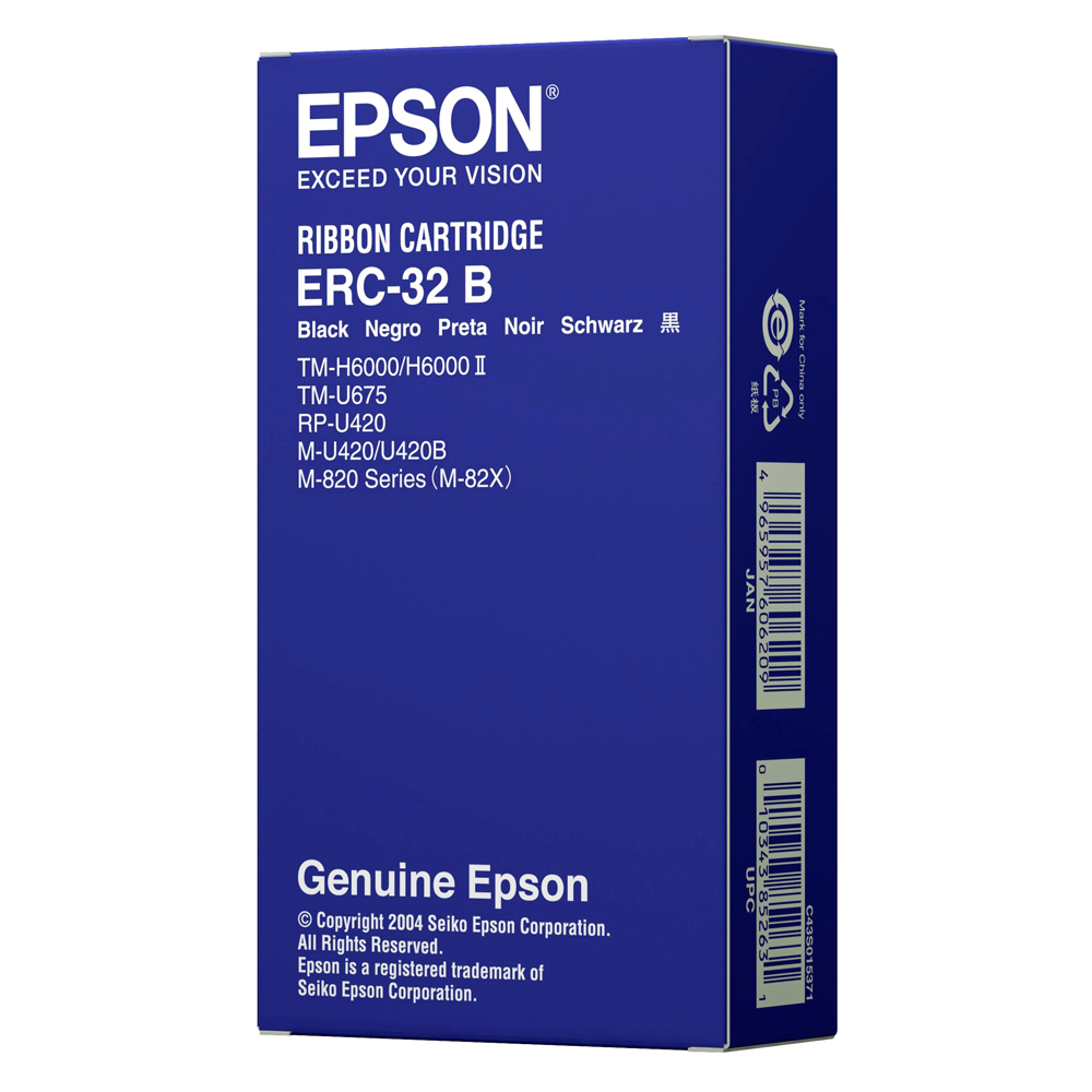 Epson Μελανοταινία ERC-32B Black (C43S015371) (EPSS015371) Epson Μελανοταινία ERC-32B Black (C43S015371) (EPSS015371)