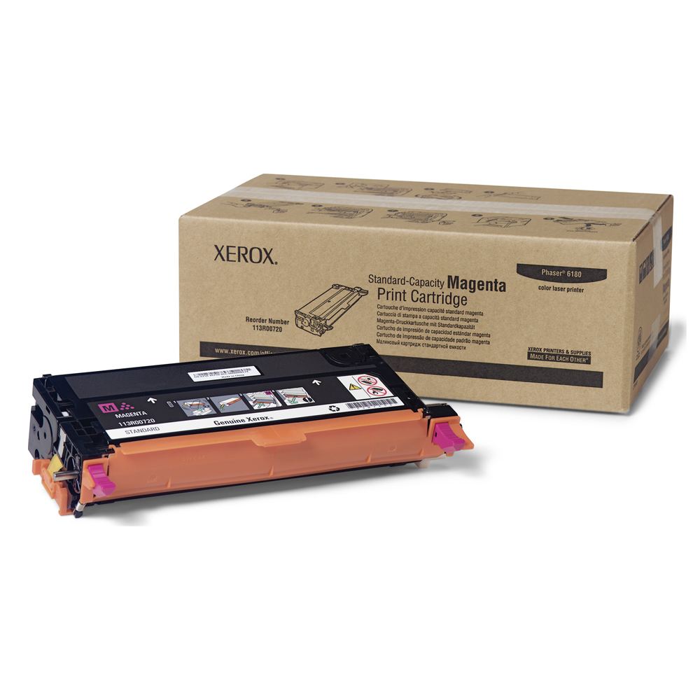 XEROX PHASER 6180 MAGENTA TONER (2k) (113R00720) (XER113R00720) XEROX PHASER 6180 MAGENTA TONER (2k) (113R00720) (XER113R00720)