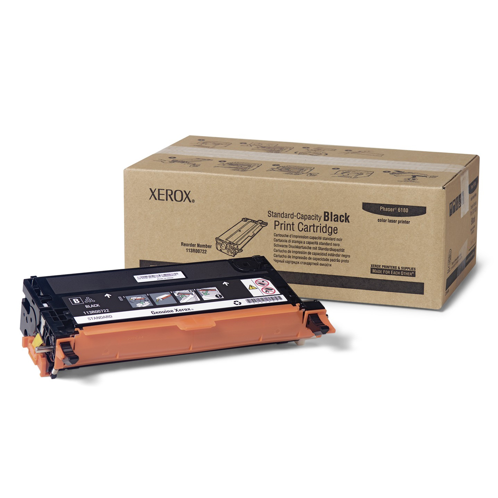XEROX PHASER 6180 BLACK TONER (3k) (113R00722) (XER113R00722) XEROX PHASER 6180 BLACK TONER (3k) (113R00722) (XER113R00722)