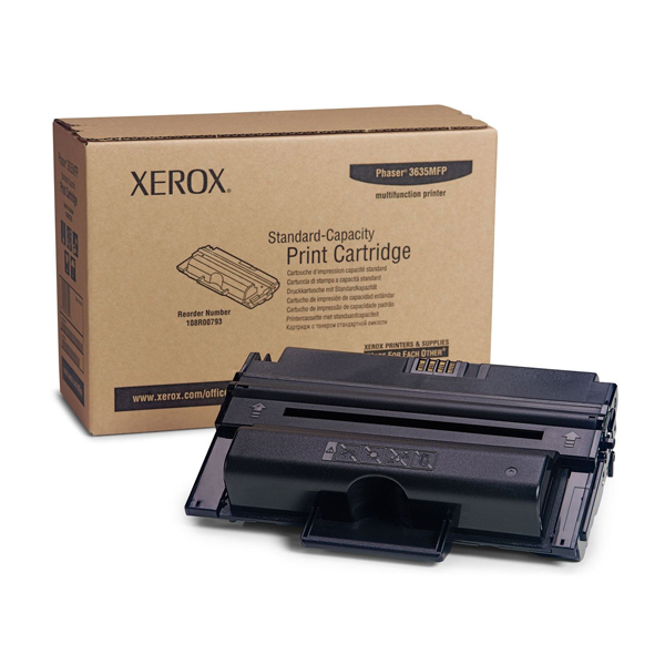 XEROX PHASER 3635MFP BLACK TONER (108R00793) (XER108R00793) XEROX PHASER 3635MFP BLACK TONER (108R00793) (XER108R00793)