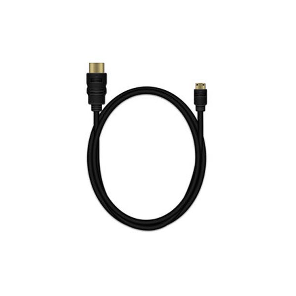 MediaRange HDMI 1.4 Cable HDMI male - mini HDMI male 1.5m Μαύρο MediaRange HDMI 1.4 Cable HDMI male - mini HDMI male 1.5m Μαύρο