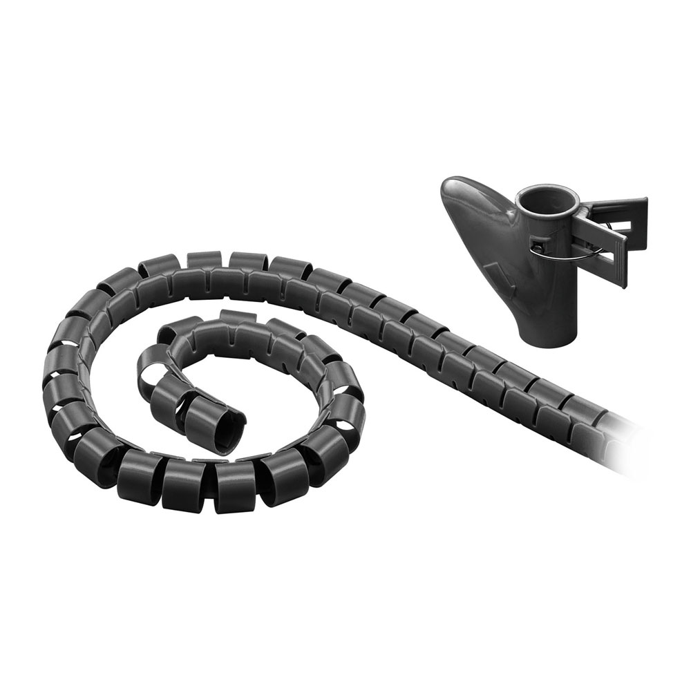 MediaRange Σπιράλ Bundle Tube 20mm 2.5m Μαύρο