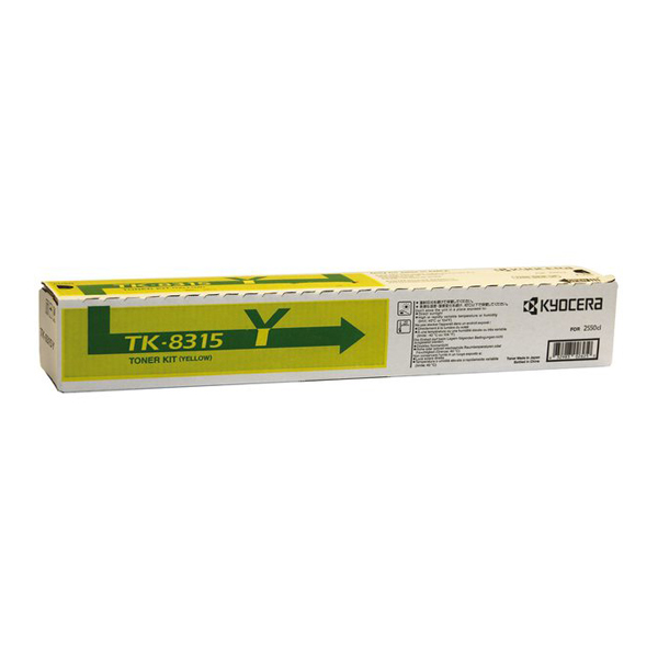 Kyocera TK-8315Y Yellow Toner (TK-8315Y) (KYOTK8315Y)