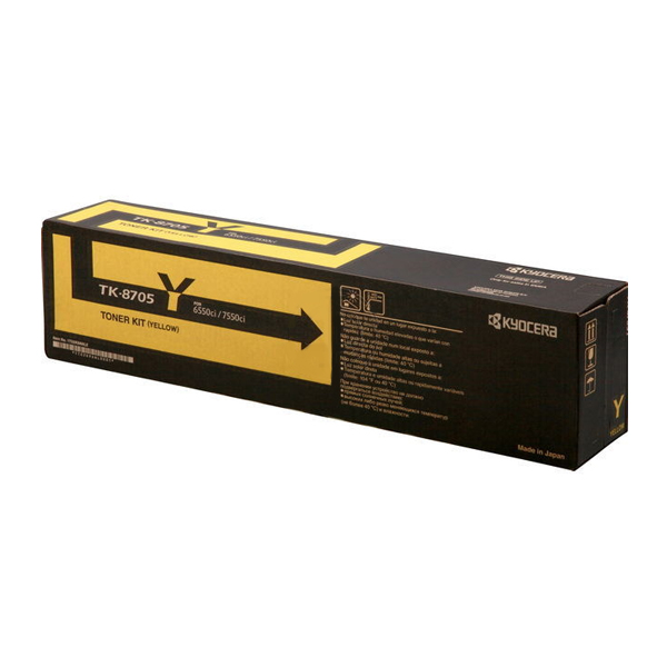 KYOCERA TASKALFA 3500CI/3550CI TK8305 TNR YEL. (15k) (TK-8305Y) (KYOTK8305Y)