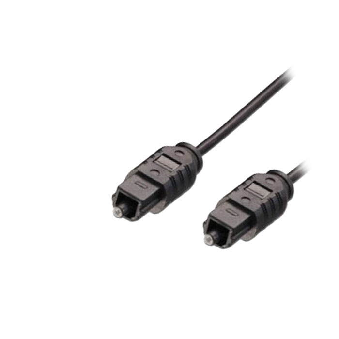 MediaRange Optical Audio Cable TOS male - TOS male Μαύρο 1.5m (MRCS133)