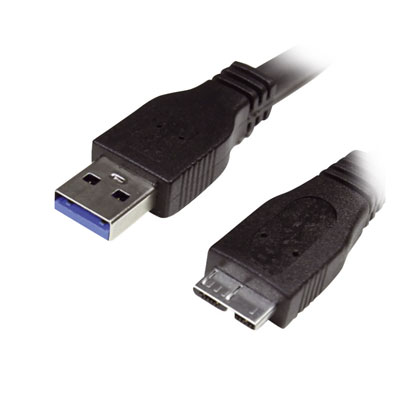 MediaRange USB 3.0 to micro USB 3.0 Cable Μαύρο 1.0m (MRCS153)