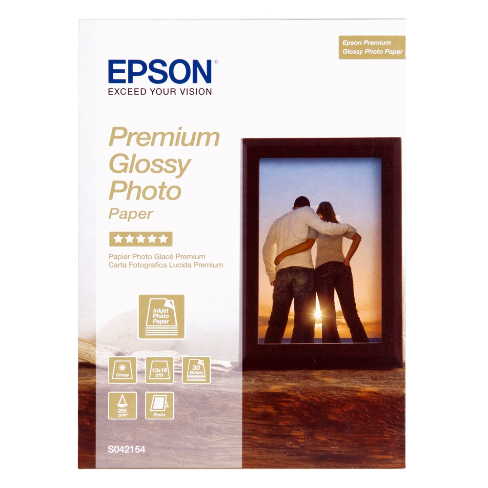 Φωτογραφικό Χαρτί EPSON 13 x 18 cm Glossy 225g/m² 30 Φύλλα (C13S042154) (EPSS042154) Φωτογραφικό Χαρτί EPSON 13 x 18 cm Glossy 225g/m² 30 Φύλλα (C13S042154) (EPSS042154)