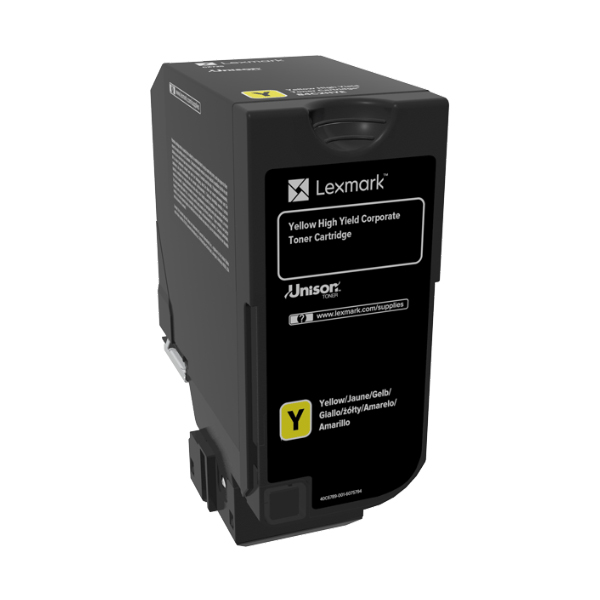 LEXMARK CX725 YELLOW RET. P. TONER CRTR HC (84C2HY0) (LEX84C2HY0)