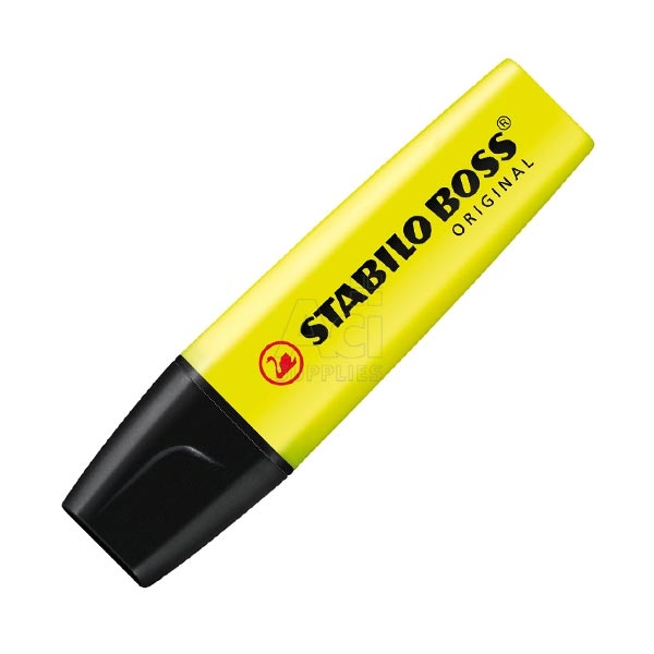 Stabilo Boss Original Μαρκαδόρος Υπογράμμισης 5mm Κίτρινος