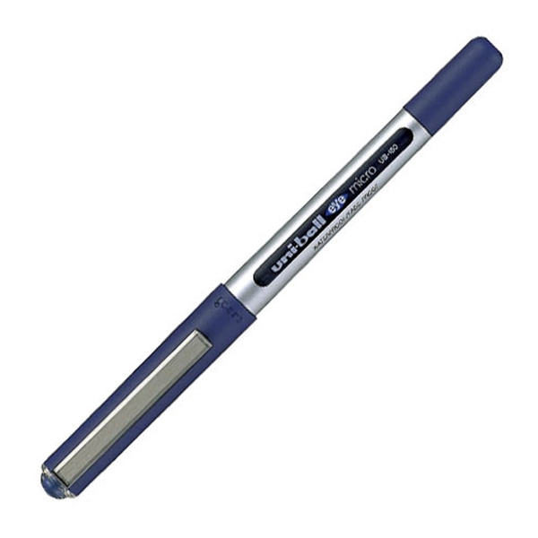 Uni-Ball Στυλό Rollerball 0.5mm με Μπλε Mελάνι Eye Micro UB-150