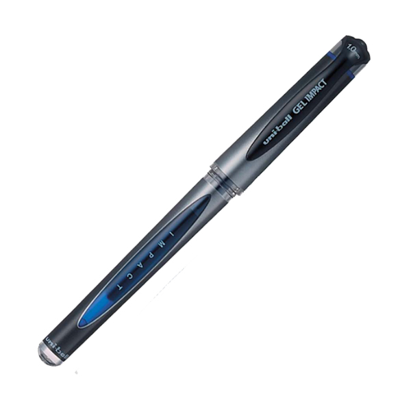 Uni-Ball Στυλό 1.0mm με Μπλε Mελάνι Gel Impact UM-153S