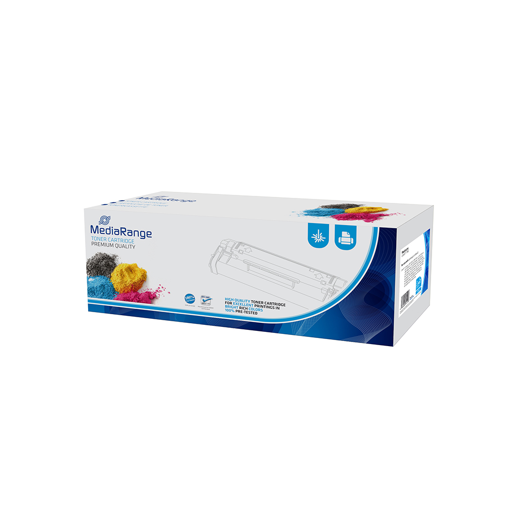 Toner MEDIARANGE Συμβατό για Εκτυπωτές Canon (Cyan) (718C) (MRCAT718C)
