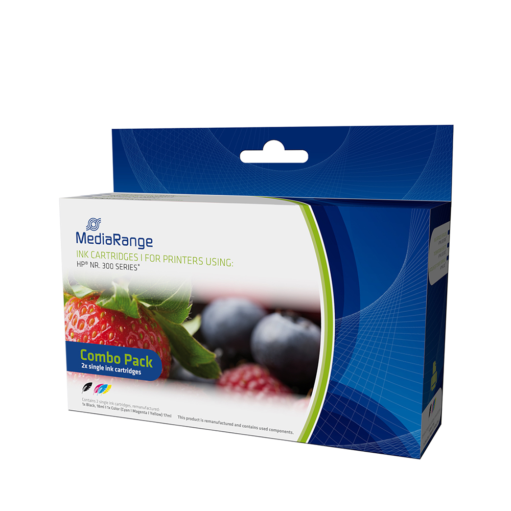 Inkjet MEDIARANGE Συμβατό για Εκτυπωτές HP (Multipack) (No.300XL) (MRHP300XLBC)