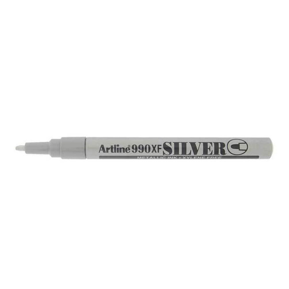 Μαρκαδόρος Ανεξίτηλος ARTLINE Μύτη 1.2 mm (Ασημί) (ART990XFSIL) Μαρκαδόρος Ανεξίτηλος ARTLINE Μύτη 1.2 mm (Ασημί) (ART990XFSIL)
