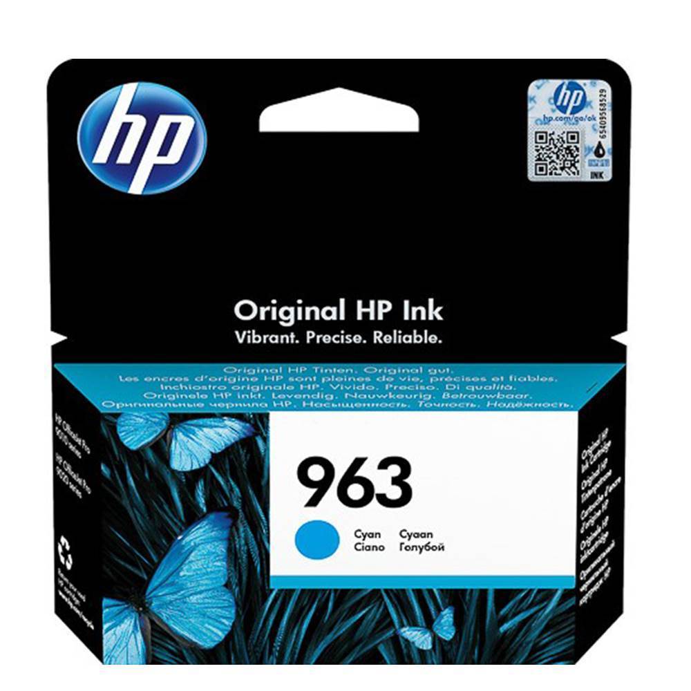 Γνήσιο Μελάνι Εκτυπωτή InkJet HP 963 (3JA23AE) Γαλάζιο