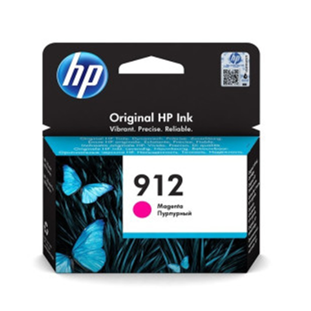 Γνήσιο Μελάνι Εκτυπωτή InkJet HP 912 (3YL78AE) Magenta