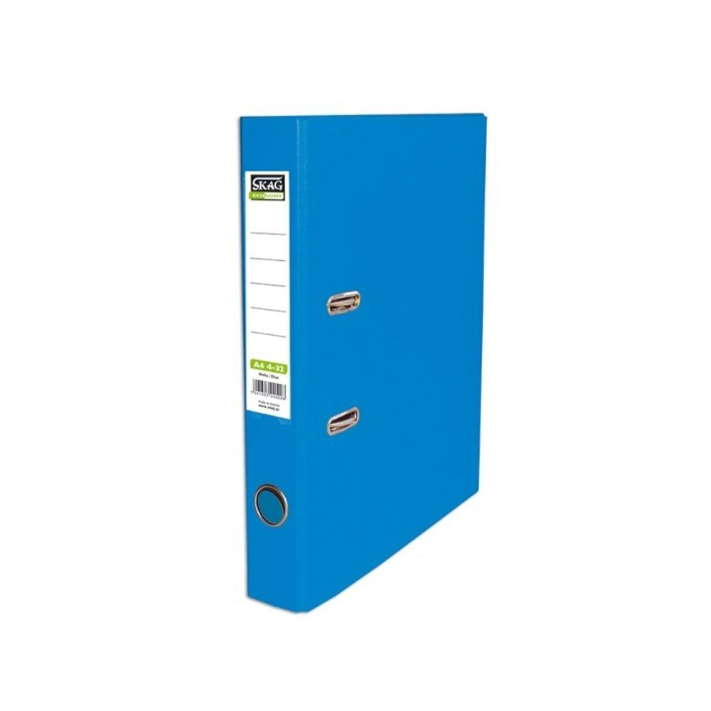 Skag Κλασέρ 4/32 για Χαρτί A4 με 2 Κρίκους Μπλε Economy P.P