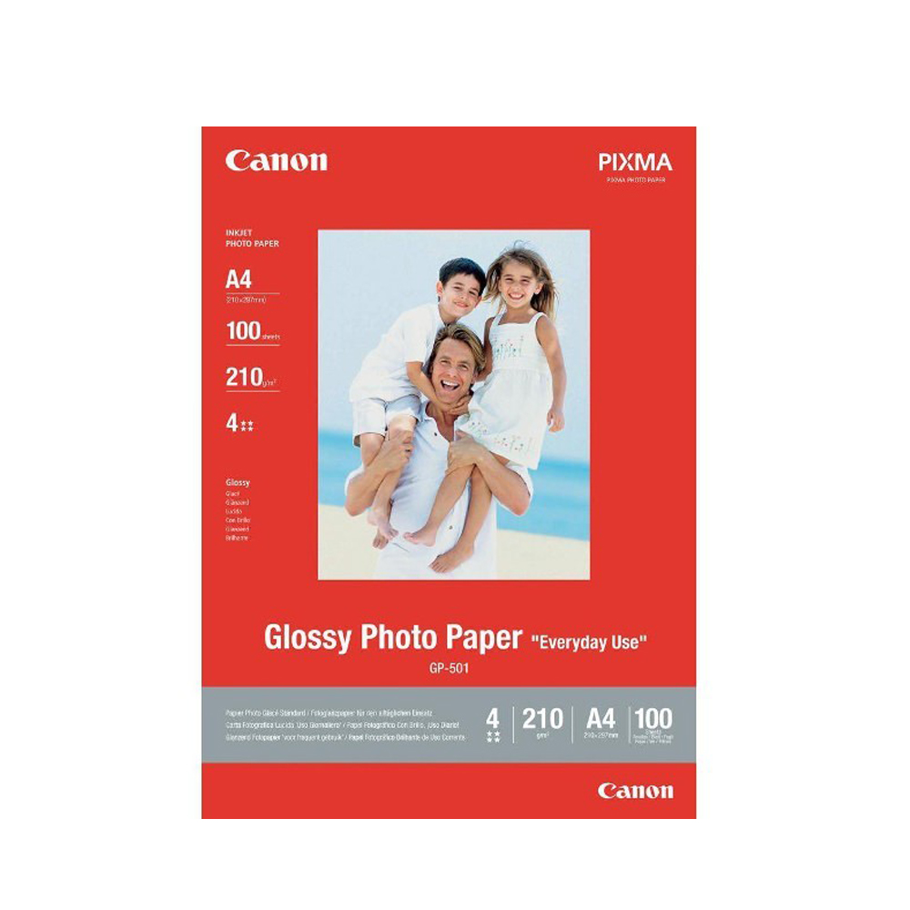 Φωτογραφικό Χαρτί CANON Glossy A4 200 g/m² 5 φύλλα (0775B076AA) (CAN-GP-501) Φωτογραφικό Χαρτί CANON Glossy A4 200 g/m² 5 φύλλα (0775B076AA) (CAN-GP-501)