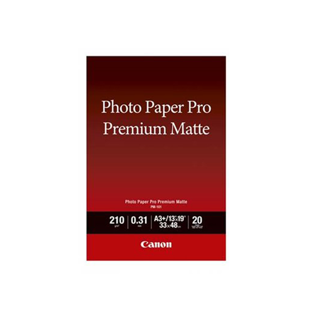 Φωτογραφικό Χαρτί CANON Premium Matte A3+ 210 g/m² 20 φύλλα (8657B007AA) (CAN-PM101-A3) Φωτογραφικό Χαρτί CANON Premium Matte A3+ 210 g/m² 20 φύλλα (8657B007AA) (CAN-PM101-A3)