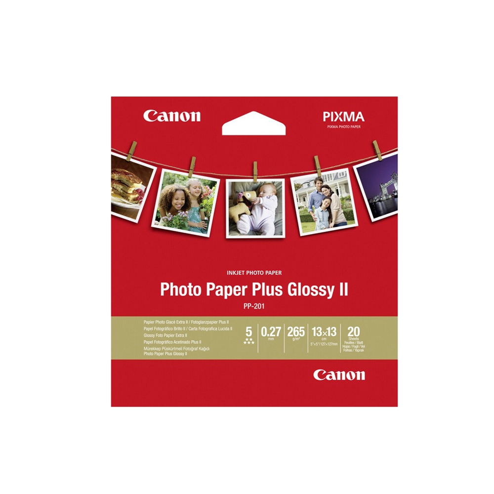 Φωτογραφικό Χαρτί CANON PP-201 5x5 inch 265 g/m² 20 Φύλλα (2311B060) (CAN-PP201-5) Φωτογραφικό Χαρτί CANON PP-201 5x5 inch 265 g/m² 20 Φύλλα (2311B060) (CAN-PP201-5)