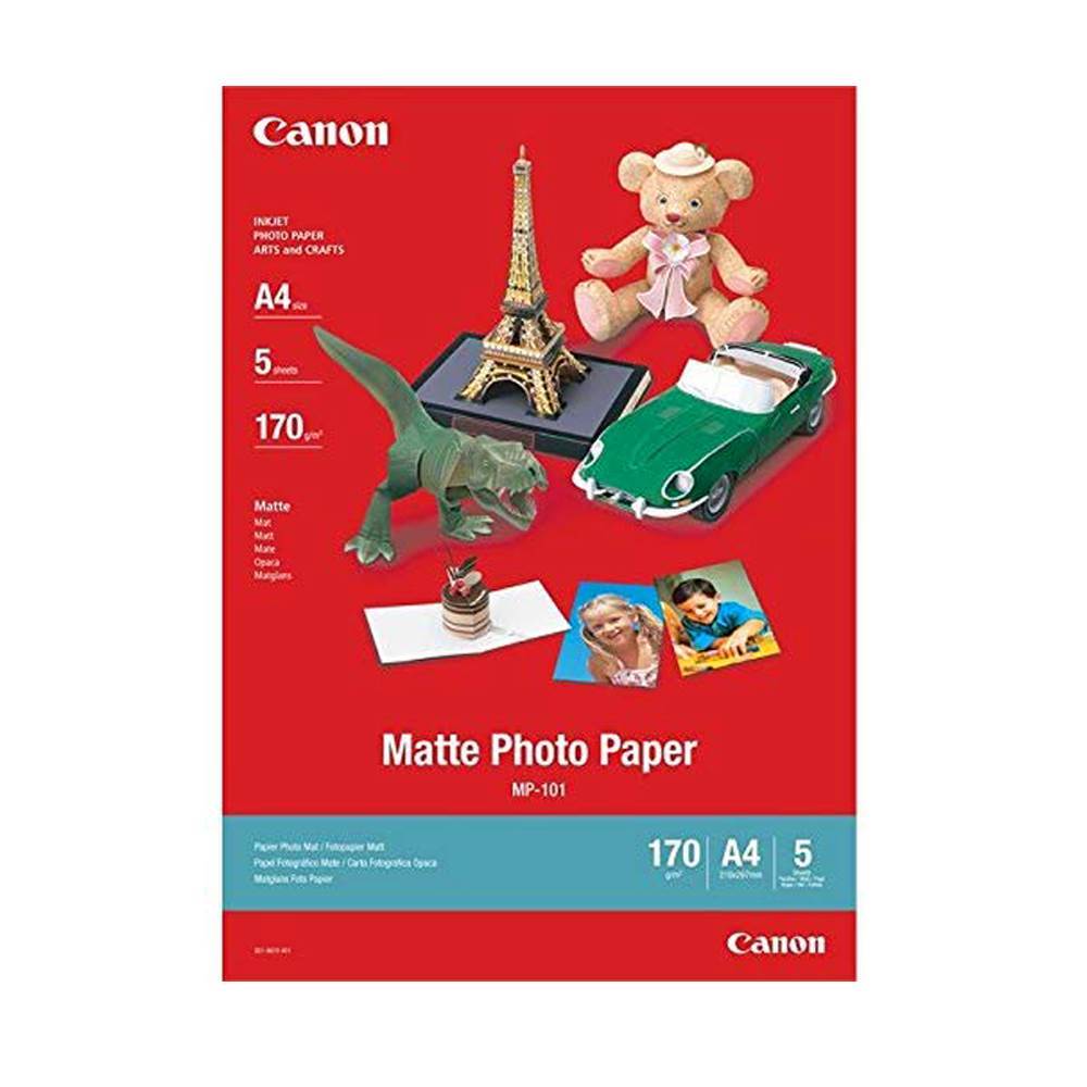 Φωτογραφικό Χαρτί Canon Matte A4 170g/m² 5 φύλλα (7981A042AA) (CAN-MP-101) Φωτογραφικό Χαρτί Canon Matte A4 170g/m² 5 φύλλα (7981A042AA) (CAN-MP-101)