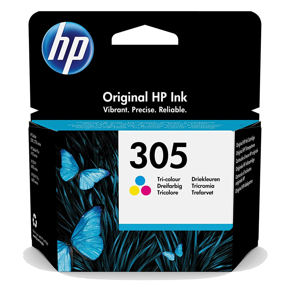 Γνήσιο Μελάνι Εκτυπωτή InkJet HP 305 (3YM60AE) Πολλαπλό (Color)