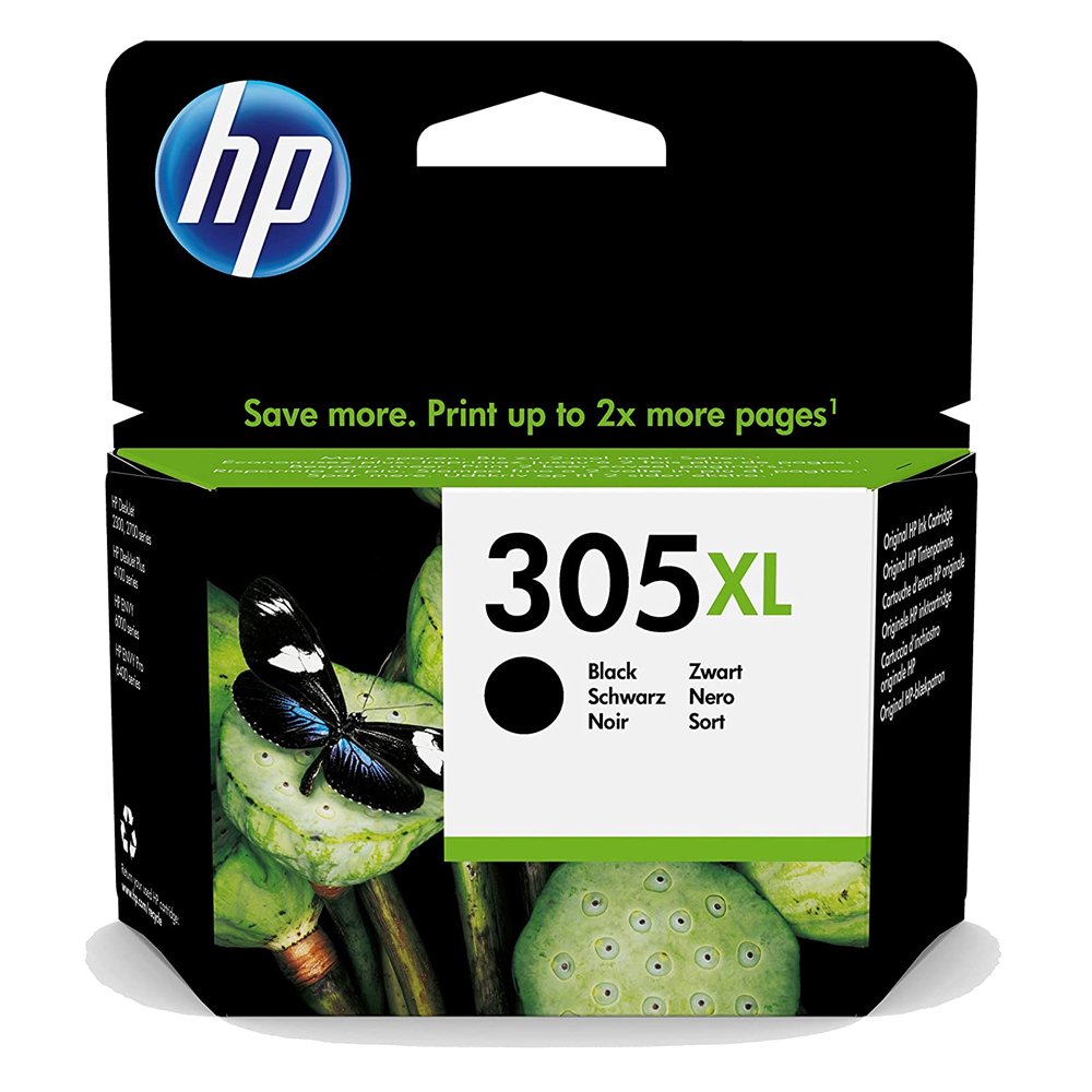 Γνήσιο Μελάνι Εκτυπωτή InkJet HP 305XL (3YM62AE) Black