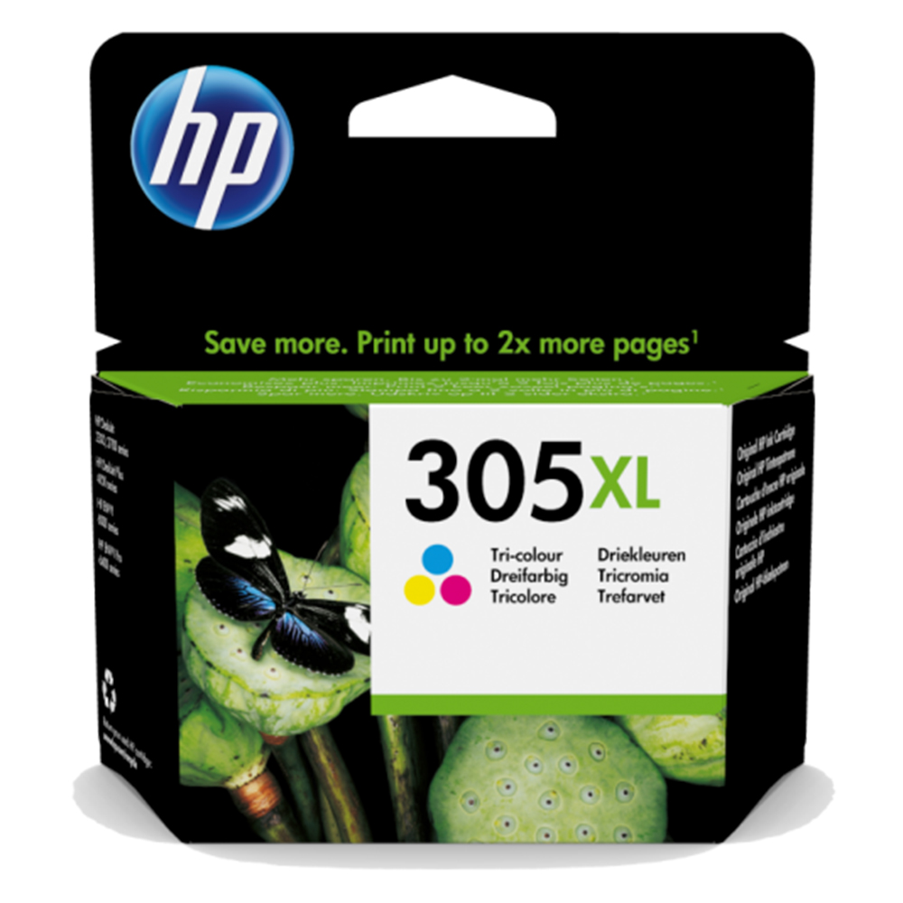 Γνήσιο Μελάνι Εκτυπωτή InkJet HP 305XL Πολλαπλό (Color) (3YM63AE)