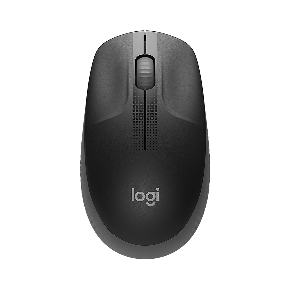 Logitech M190 Full-Size Wireless Mouse Black