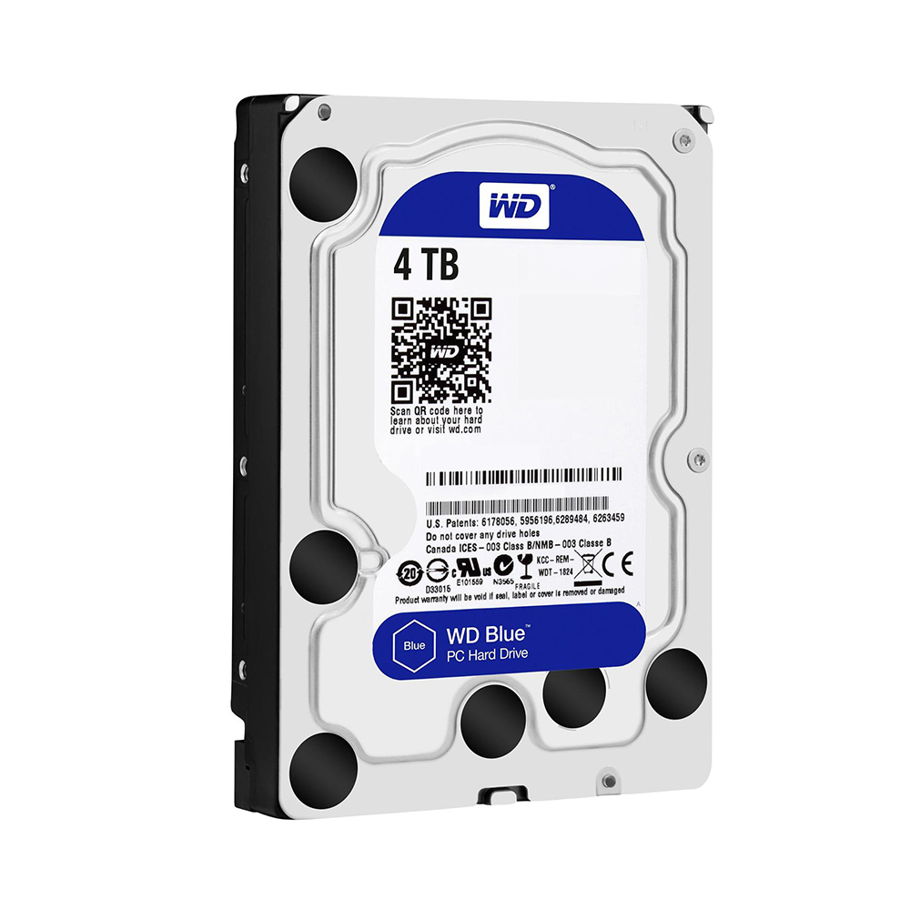Western Digital Εσωτερικός Σκληρός Δίσκος 4TB (Blue, 3.5'') (WD40EZAZ)