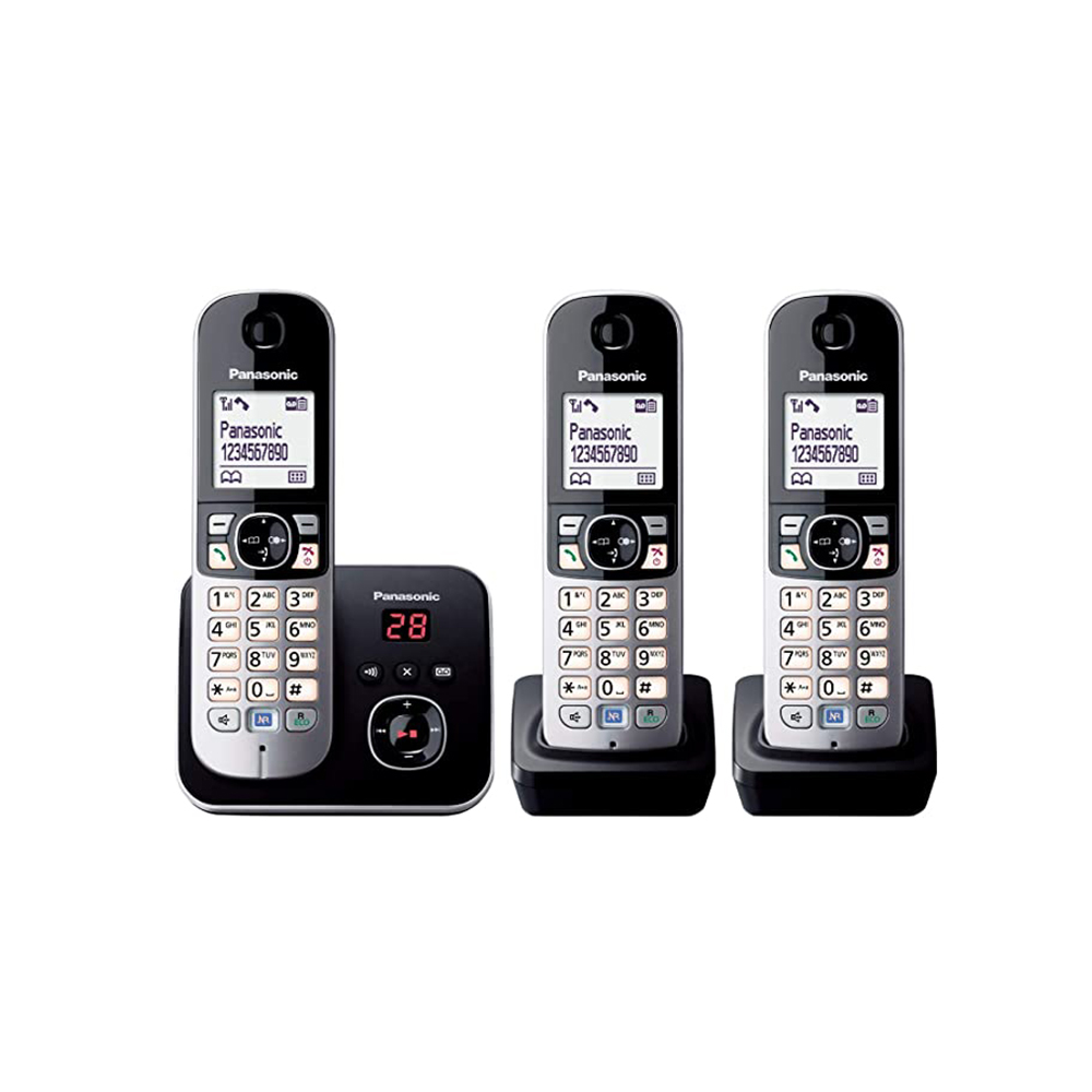 Panasonic KX-TG6823 Ασύρματο Τηλέφωνο (Τριπλό Σετ) Panasonic KX-TG6823 Ασύρματο Τηλέφωνο (Τριπλό Σετ)