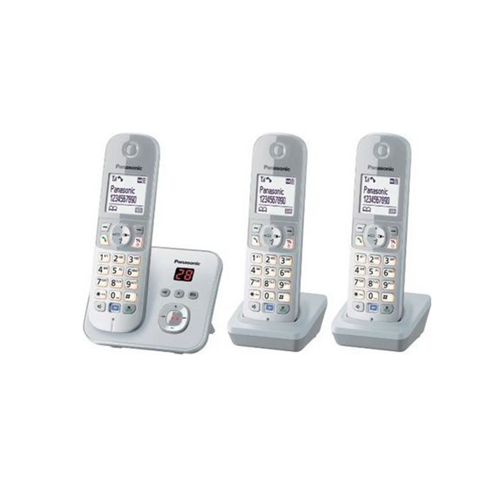 Panasonic KX-TG6823 Ασύρματο Τηλέφωνο (Τριπλό Σετ)