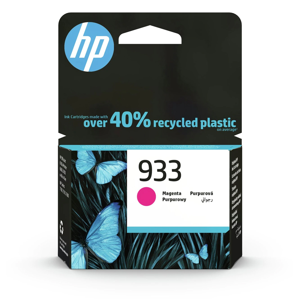 Γνήσιο Μελάνι Εκτυπωτή InkJet HP 933 (CN059AE) Magenta