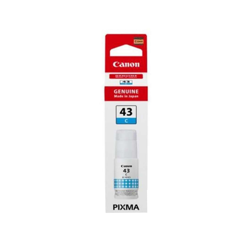 Γνήσιο Μελάνι Εκτυπωτή InkJet Canon GI-43 (4672C001) 60 ml  Κυανό 