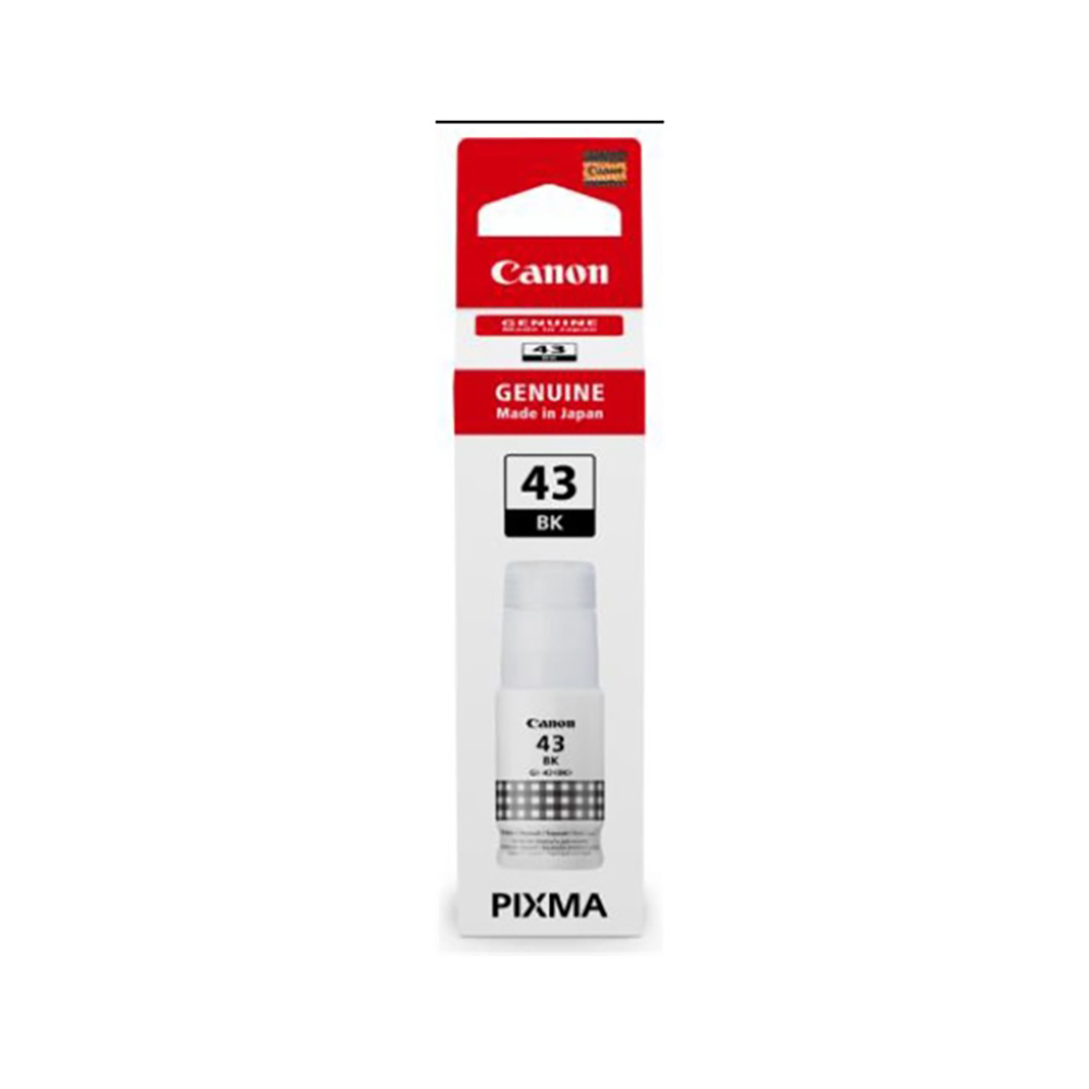 Γνήσιο Μελάνι Εκτυπωτή InkJet Canon GI-43 60 ml Μαύρο (4698C001)