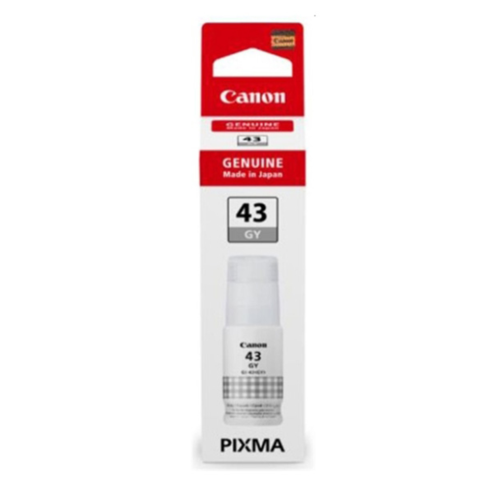 Γνήσιο Μελάνι Εκτυπωτή InkJet Canon GI-43 60 ml Γκρι (4707C001)