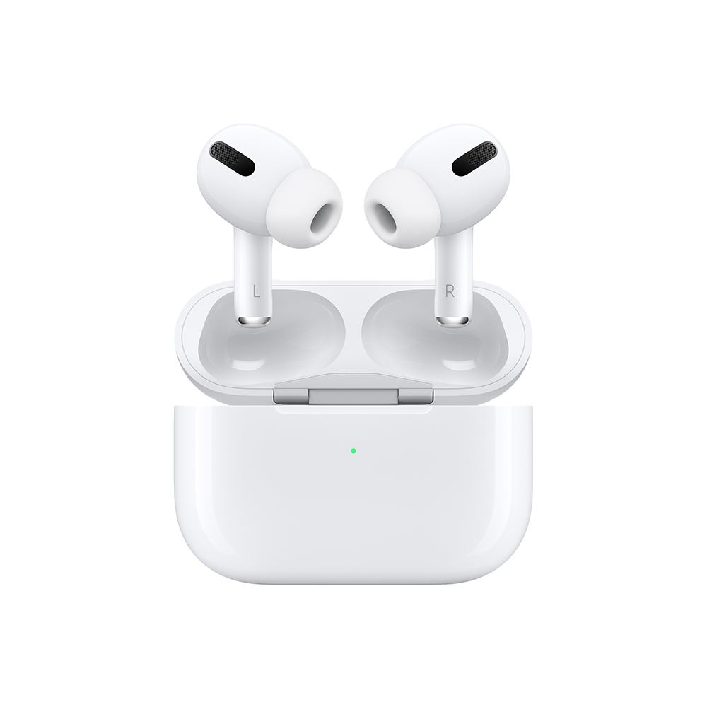 Apple AirPods Pro με MagSafe Charging Case In-ear Bluetooth Handsfree Ακουστικά με Αντοχή στον Ιδρώτα και Θήκη Φόρτισης Λευκά