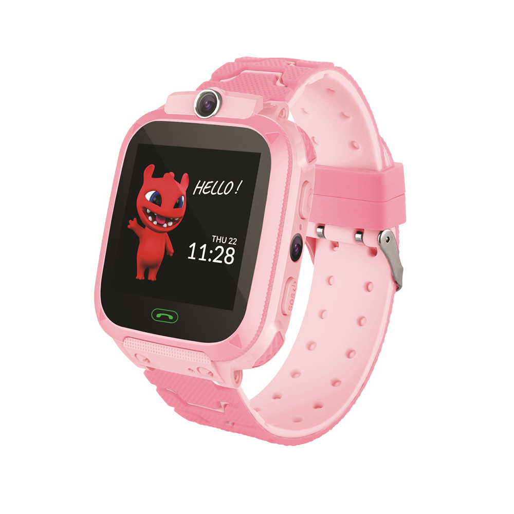 Maxlife Παιδικό Ψηφιακό Ρολόι με Λουράκι από Καουτσούκ/Πλαστικό Ροζ