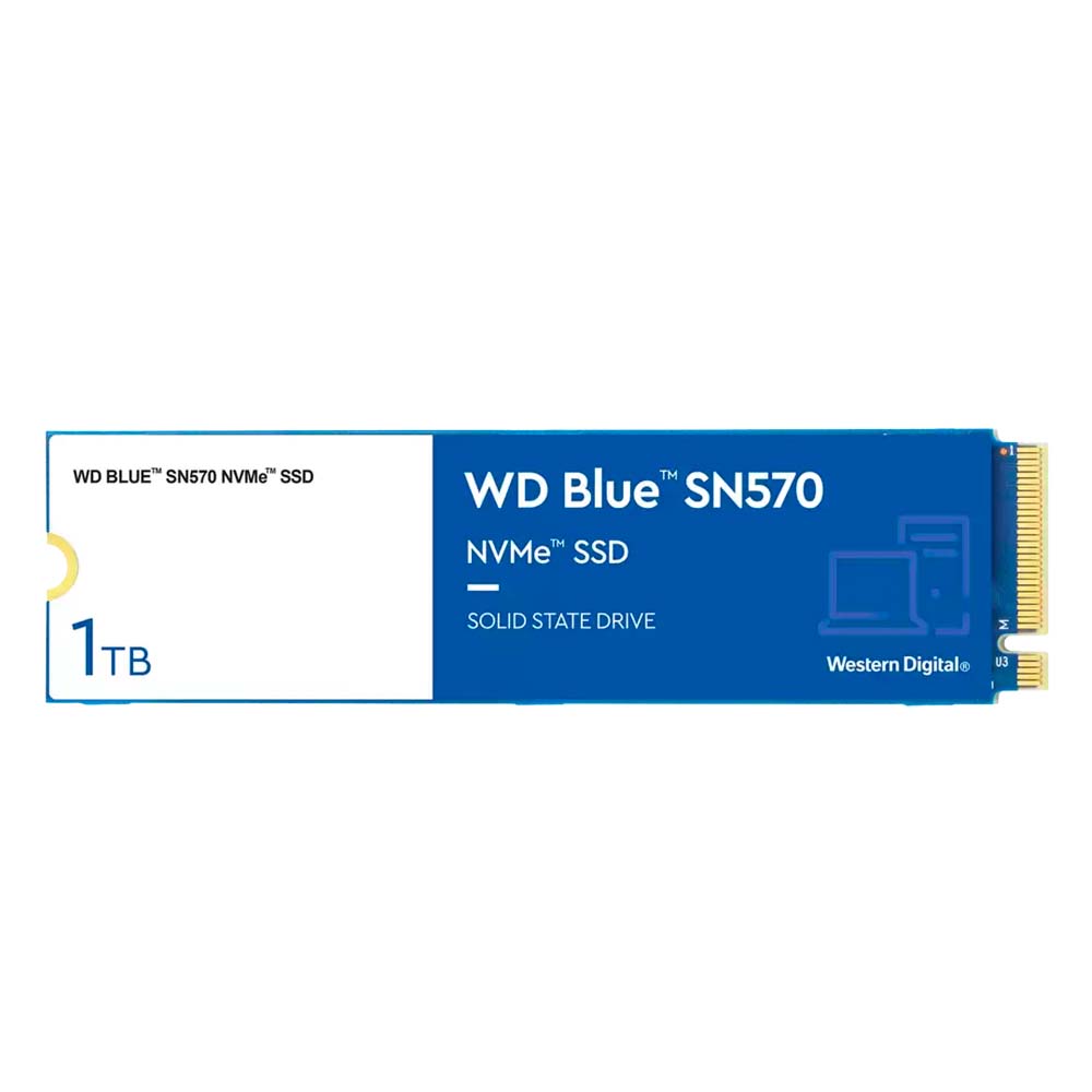 Western Digital Δίσκος SSD SN570 1TB M.2 2280 PCIe Gen3x4 (WDS100T3B0C) Western Digital Δίσκος SSD SN570 1TB M.2 2280 PCIe Gen3x4 (WDS100T3B0C)