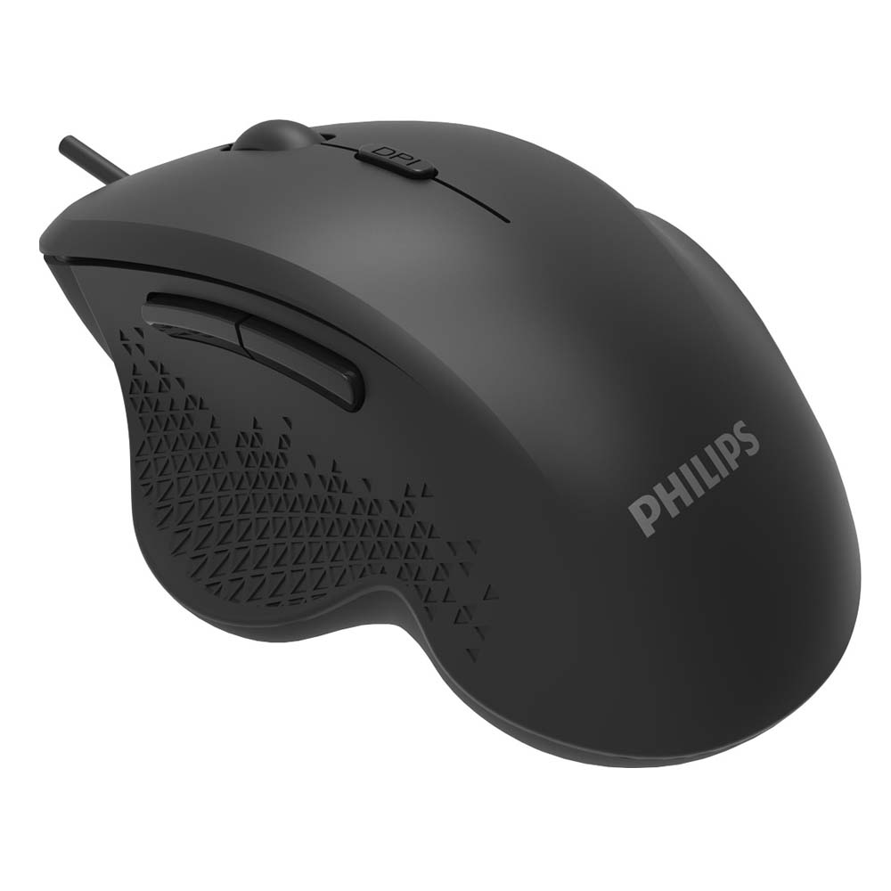 Philips SPK7444 Ενσύρματο Ποντίκι Μαύρο